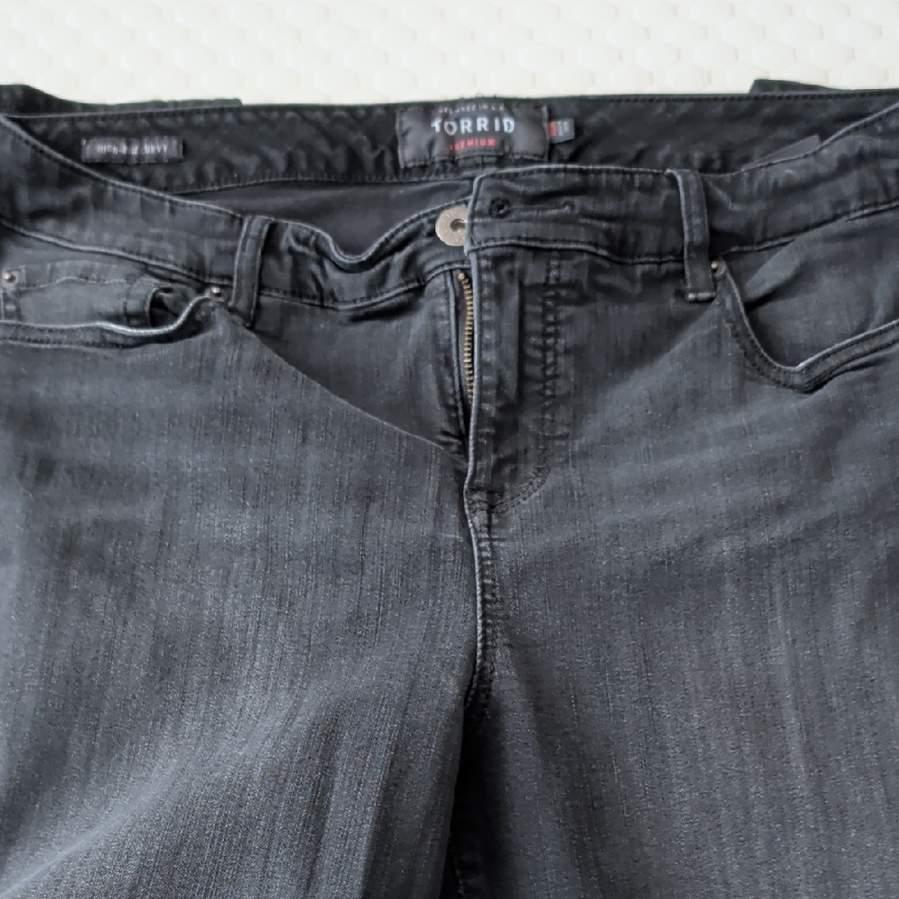 Torrid Women's Dark Gray Skinny Jeans